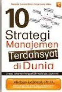 10 Strategi Manajemen Terdahsyat di Dunia