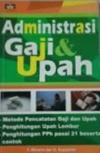 Administrasi Gaji & Upah