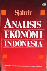 Analisis ekonomi Indonesia