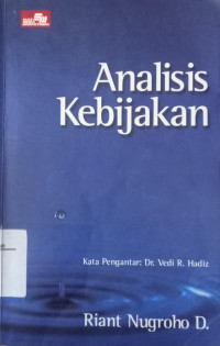 Analisis kebijakan