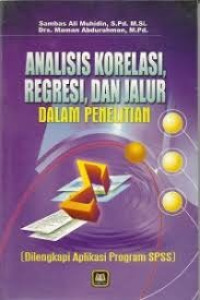 Analisis Korelasi Regresi Dan Jalur Dalam Penelitian