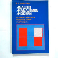 Analisis Manajemen Modern