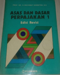 Asas dan dasar perpajakan 1