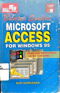 Belajar sendiri microsoft Access for windows 95