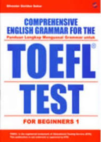 Comprehensive english for the TOEFLTEST