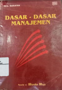 Dasar-Dasar Manajemen