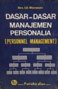 Dasar-dasar Manajemen Personalia