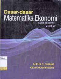 Dasar-Dasar Matematika Ekonomi