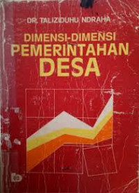 Dimensi-dimensi pemerintahan desa