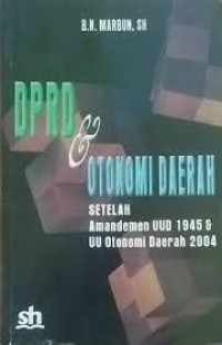 DPRD dan Otonomi Daerah