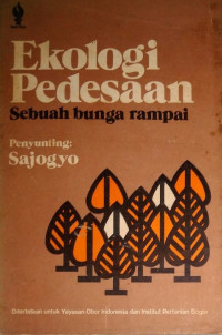 Ekologi pedesaan: sebuah bunga rampai