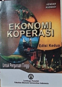 Ekonomi koperasi (untuk perguruan tinggi)