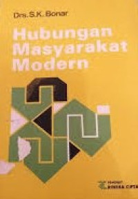 Hubungan Masyarakat Modern