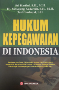 Hukum Kepegawaian Indonesia