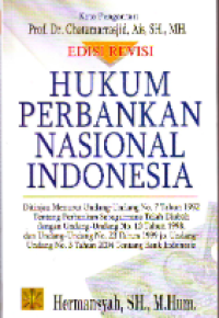 Hukum perbankan nasional Indonesia