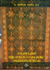 Hukum Perkawinan Indonesia