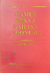 Kamus besar bahasa Indonesia