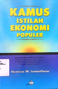 Kamus istilah Ekonomi Populer