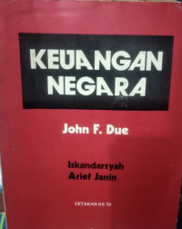 Keuangan negara: perekonomian sektor pemerintah