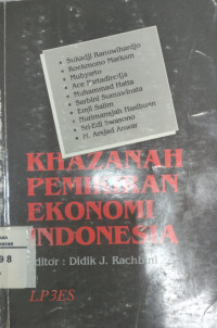 Khazanah pemikiran ekonomi Indonesia