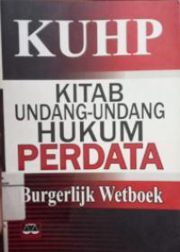 Kitab undang-undang hukum perdata