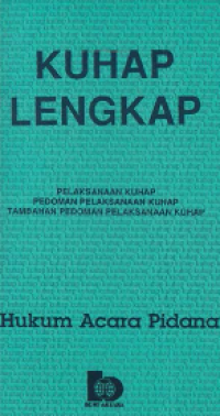 KUHAP LENGKAP