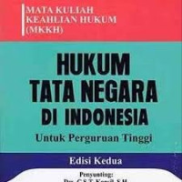 Latihan ujian hukum tatanegara di Indonesia: Untuk perguruan tinggi