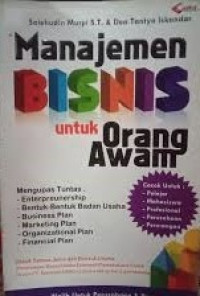 Manajemen Bisnis Untuk Orang Awam