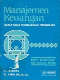 Manajemen Keuangan (Dasar-Dasar Pembelanjaan Perusahaan)