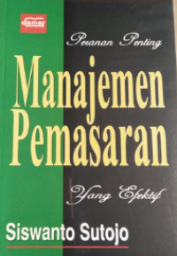 Manajemen Pemasaran