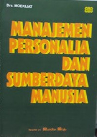 Manajemen personalia dan sumber daya manusia