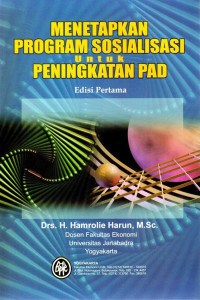 Menetapkan Program Sosialisasi untuk Peningkatan PAD