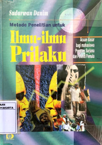 Metode Penelitian untuk ilmu-ilmu perilaku