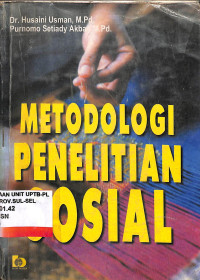 Metodologi penelitian sosial