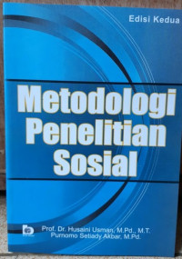 Metodologi Penelitian Sosial