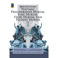 Meuwissen tentang pengembangan hukum. ilmu hukum. teori hukum. dan filsafat hukum