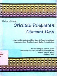 Orientasi Penguatan Otonomi Desa