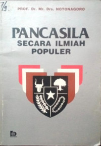 Pancasila secara ilmiah populer