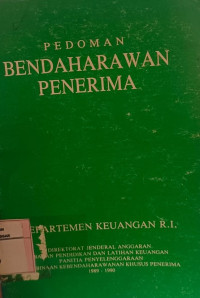 Pedoman Bendaharawan Penerima