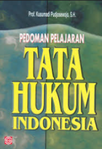 Pedoman pelajaran tata hukum Indonesia