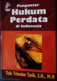 Pengantar Hukum Perdata Di Indonesia