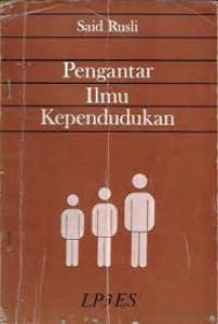 Pengantar Ilmu Kependudukan