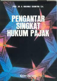 Pengantar singkat hukum pajak