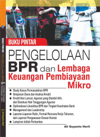 Pengelolaan BPR dan Lembaga Keuangan Pembiayaan Mikro