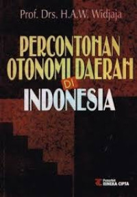 Percontohan otonomi daerah di Indonesia