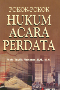 Pokok-Pokok Hukum Acara Perdata