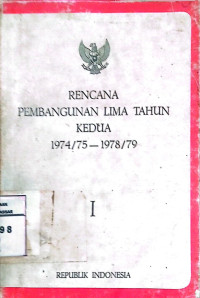 Rencana pembangunan Lima Tahun kedua 1974/75-1978/79