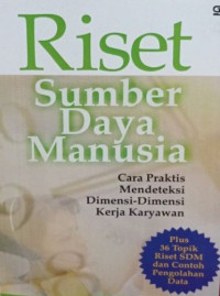 Riset Sumber Daya Manusia