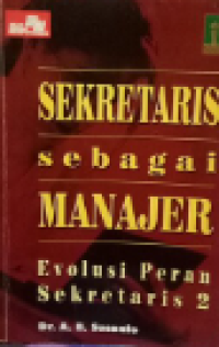 Sekretaris sebagai manajer