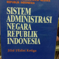 Sistem Administrasi Negara Republik Indonesia